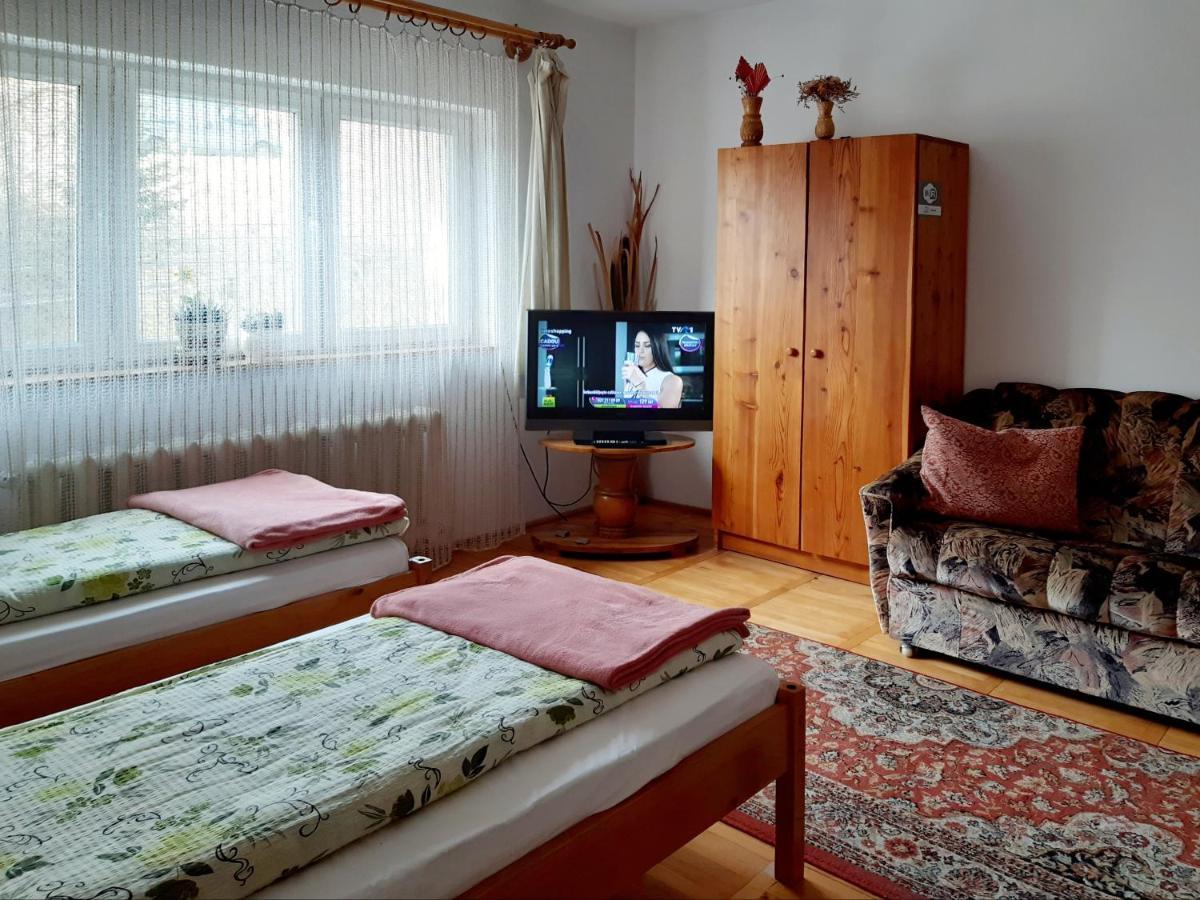 Cameră de familie cu vedere la grădină