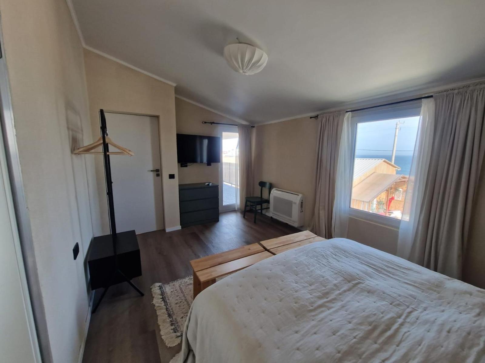 Cameră dublă Deluxe cu vedere laterală la mare