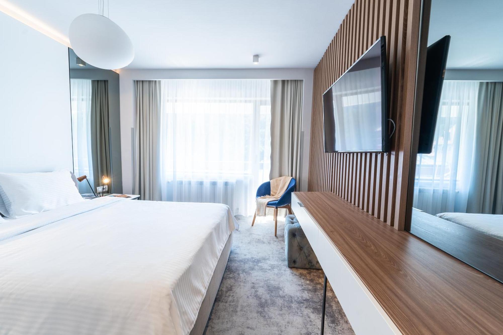 Cameră dublă Deluxe cu balcon şi acces la spa