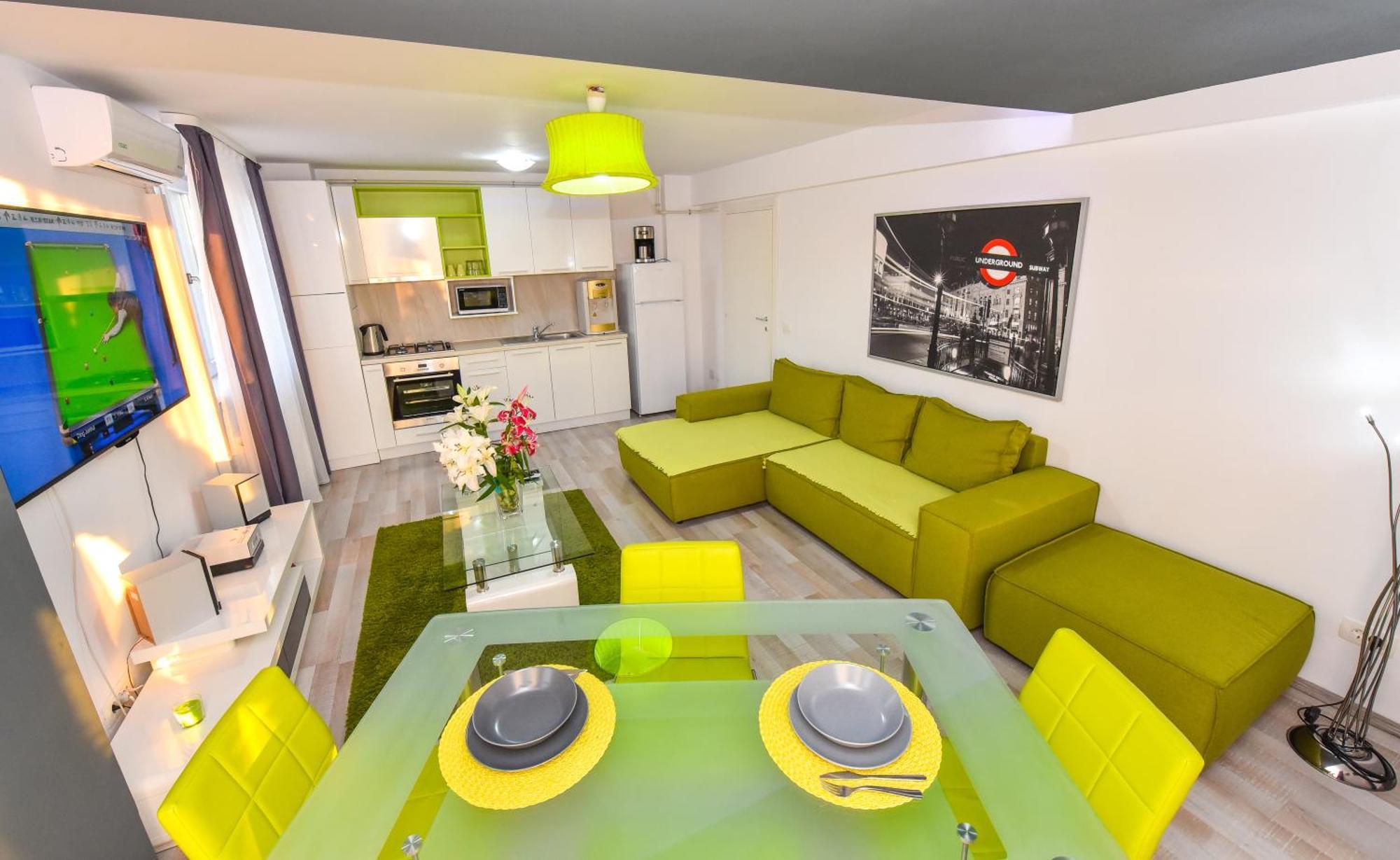 Apartament cu terasă